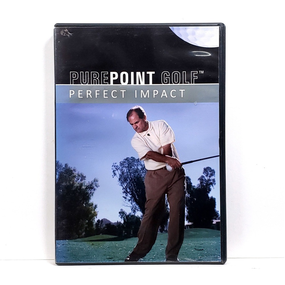 PurePoint Golf Perfect Impact Instructional DVD Bobby Eldridge EX